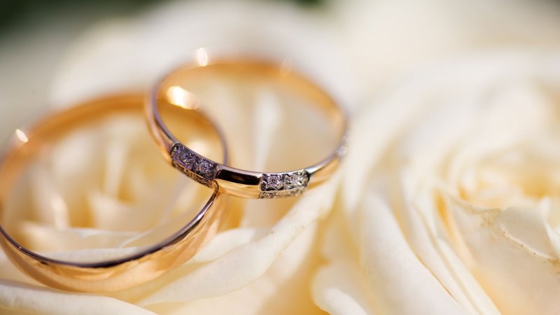 Красивые обручальные кольца