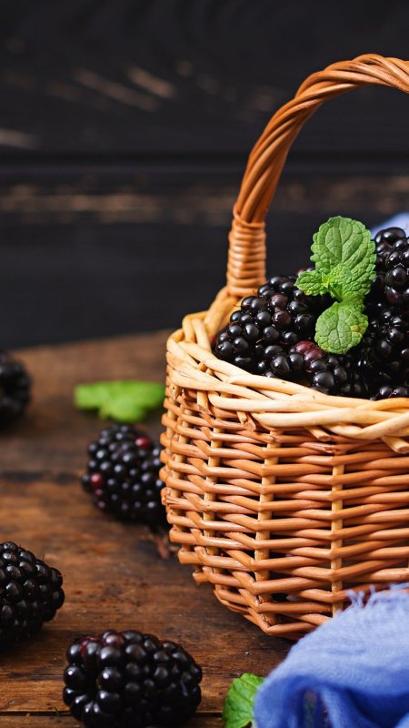 Корзина с ягодами