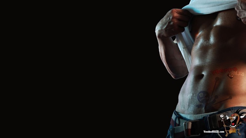 Накаченный торс