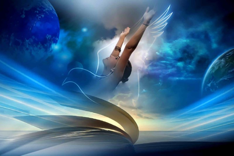 Полет души картинки
