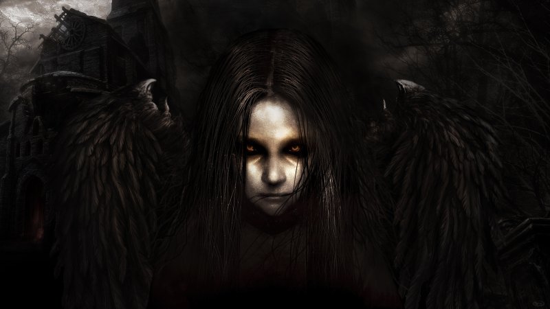 Страшные заставки на рабочий стол