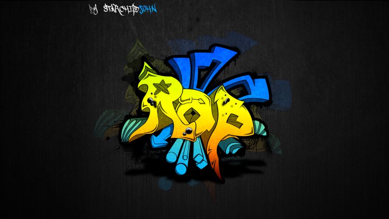 Заставка на рабочий стол граффити