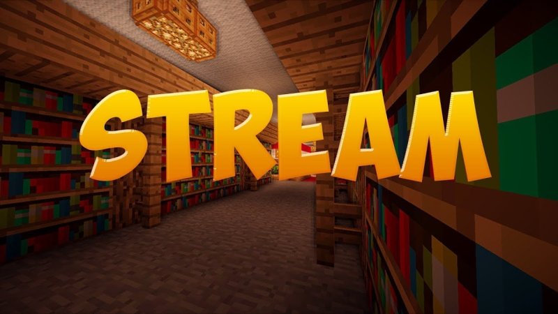 Превью для стрима по майнкрафту