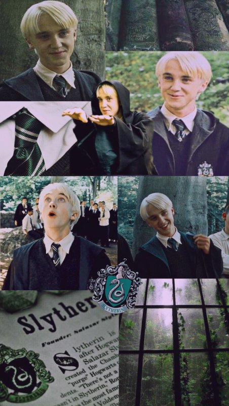 Драко Малфой Слизерин