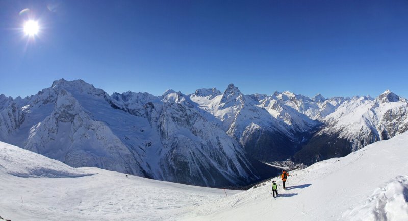 Гора Мусса Ачитара зимой