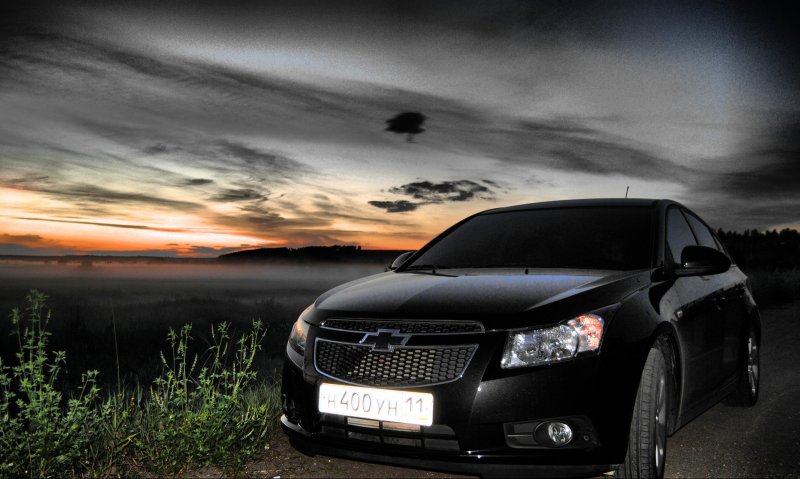 Chevrolet Cruze черный