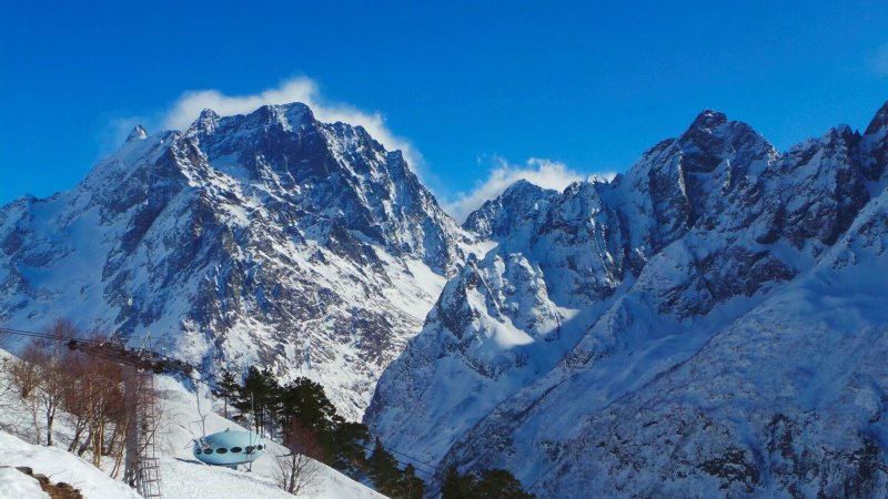 Вершина Домбай