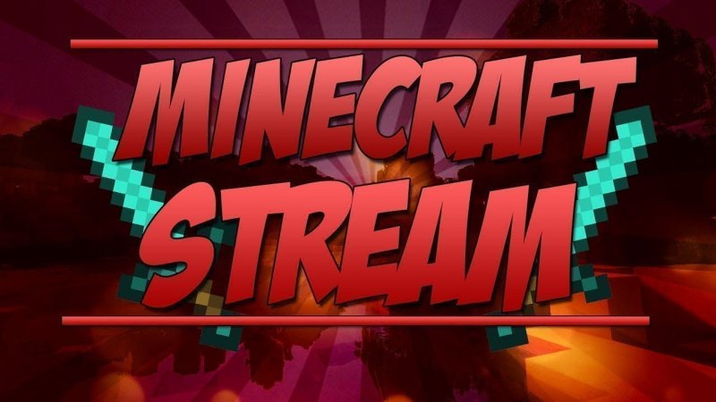 Картинка для стрима майнкрафт