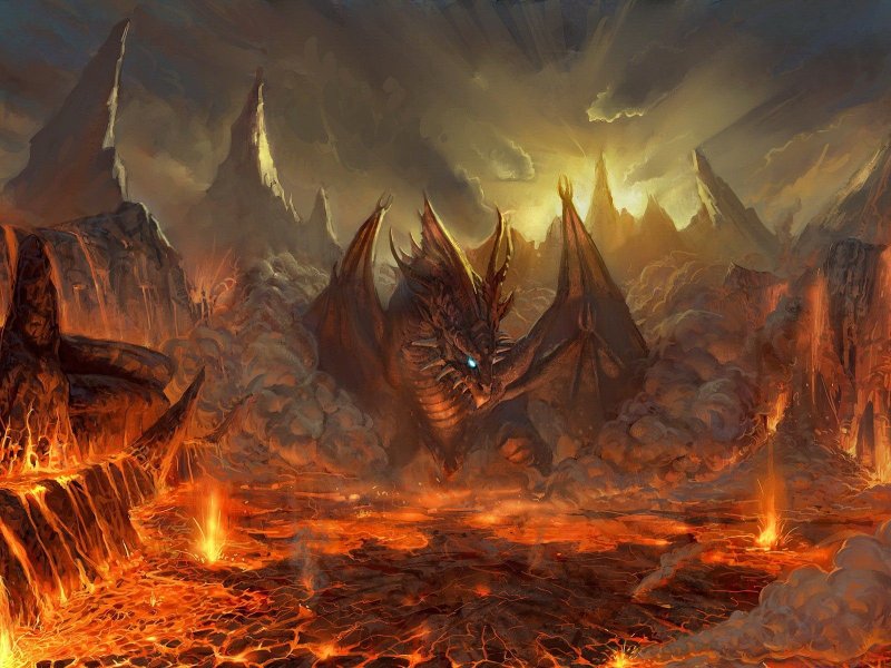 Адский пейзаж