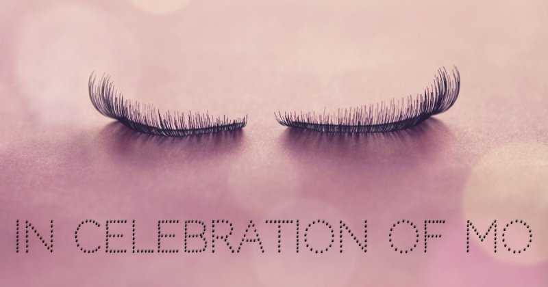 Фон для визитки ресницы