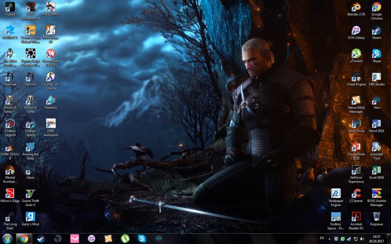 The Witcher 3 Геральт