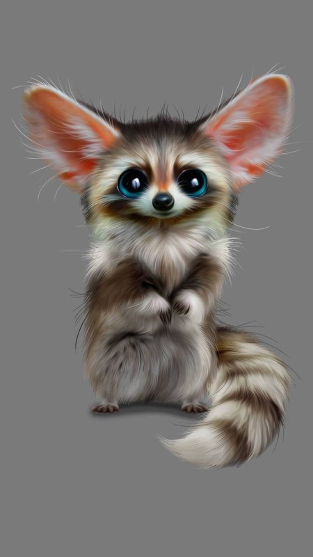 Фенек и енот