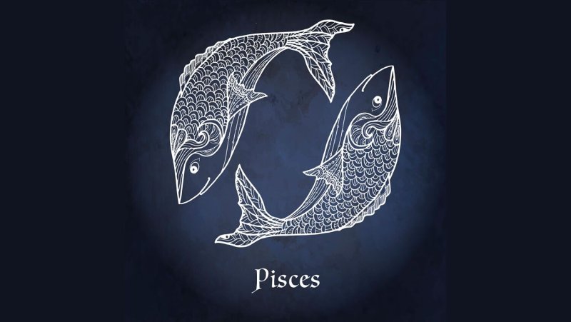 Знак зодиака рыбы рисунок