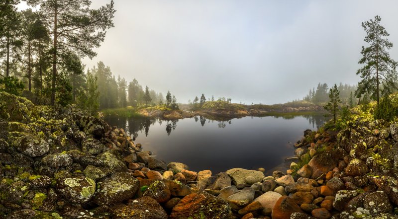 Озеро Кукас Карелия