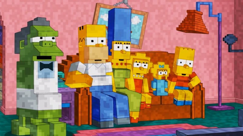 Minecraft Simpsons