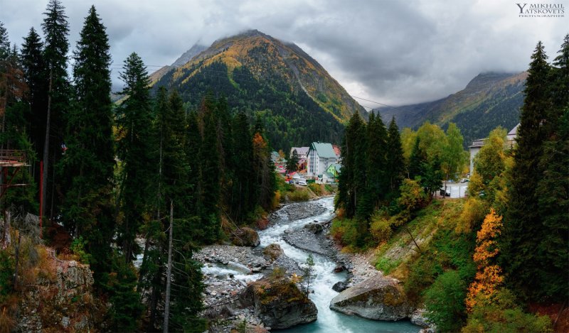 Поселок Домбай Карачаево Черкесская Республика
