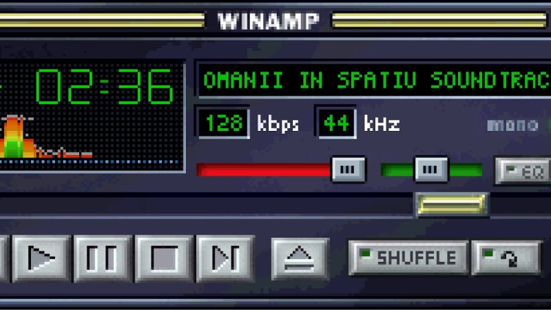 Проигрыватель Winamp старый
