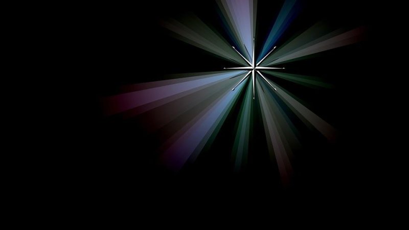 Роза ветров на черном фоне