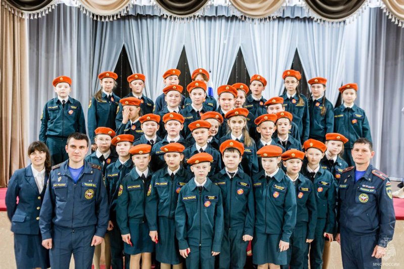 Кадеты МЧС России форма