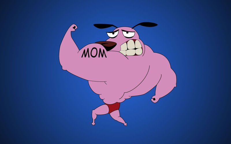 Кураж-трусливый пес