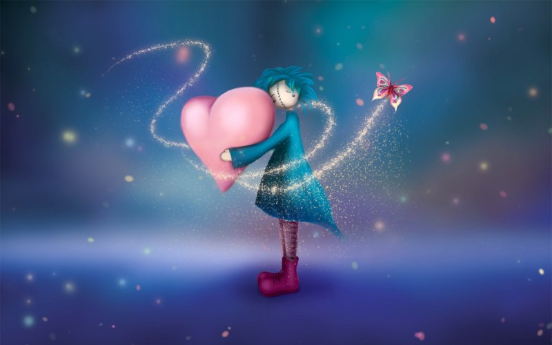 Необычные сердечки