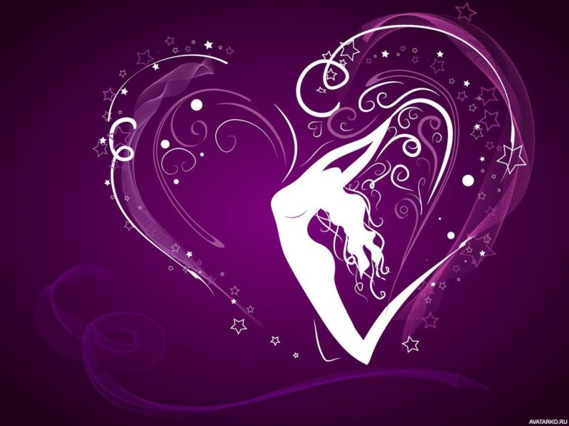 Силуэт девушки