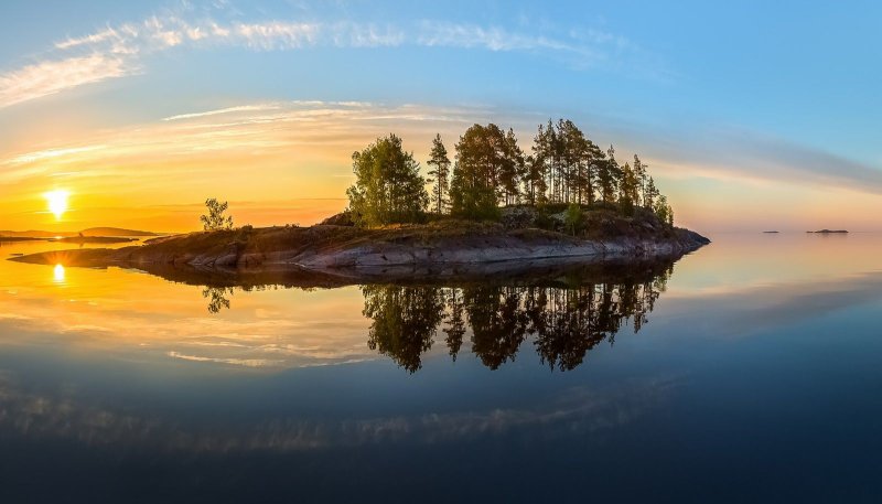 Фёдор Лашков Карелия Ладожское озеро HD