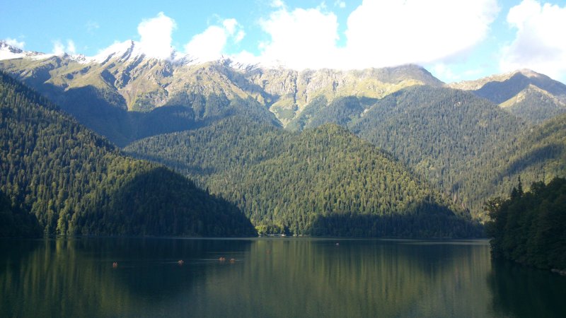 Сочи Абхазия озеро Рица