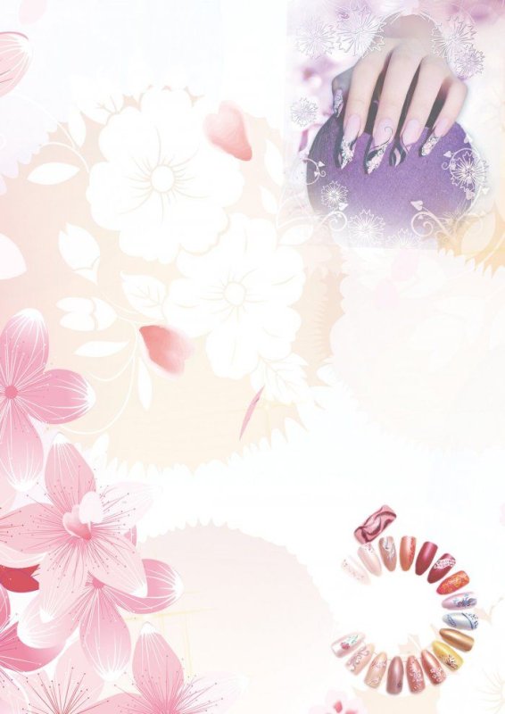 Красивый фон для маникюра