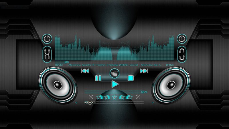 Skins AIMP автомагнитола Pioneer