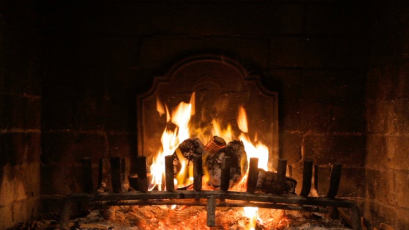 Живой камин на рабочий стол