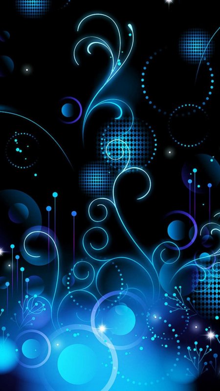 Красочные заставки на телефон