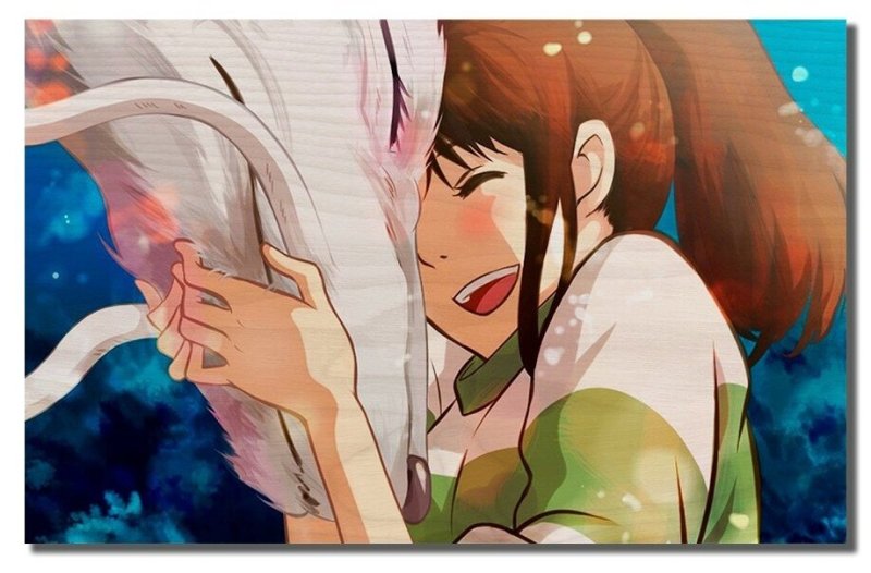 Аниме Унесённые призраками Хаку