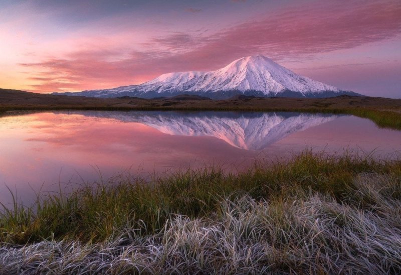 Озеро Толбачик Камчатка