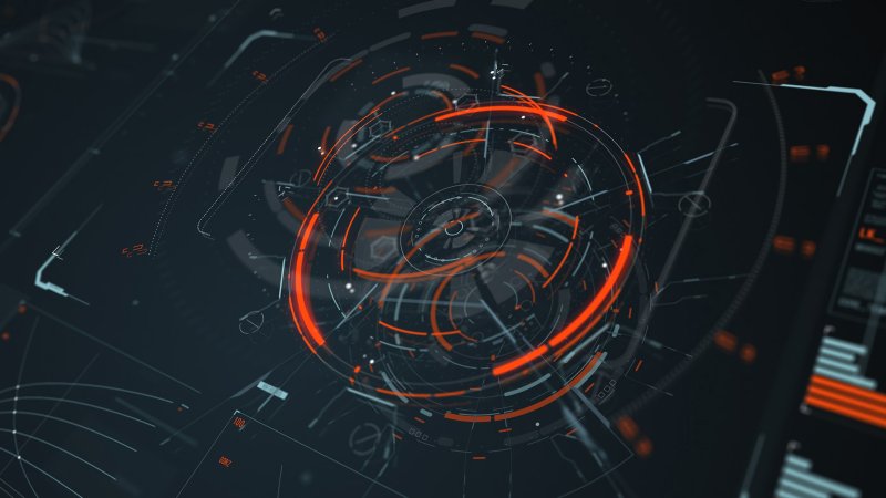 Футуристический Интерфейс