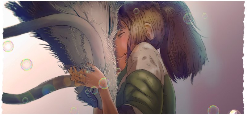 Унесённые призраками Хаку и Тихиро