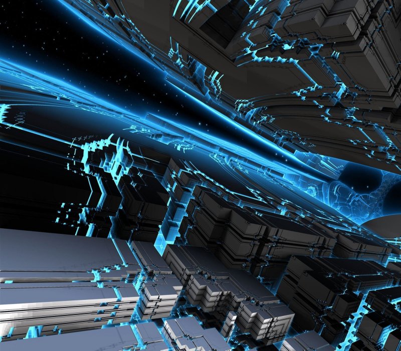 Футуристическая абстракция