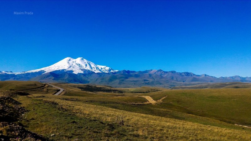 Горы Кавказа Эльбрус