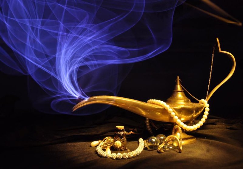 Волшебная лампа Джина