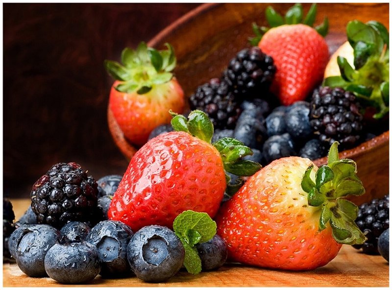 Красивые фрукты