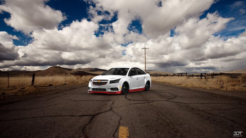 Шевроле Круз на рабочий стол