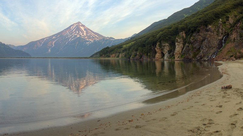 Вулкан Вилючинский озеро