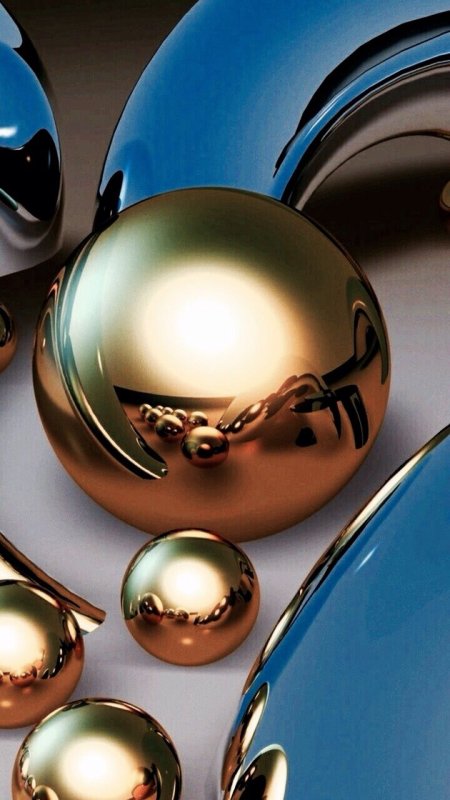 Абстракция с золотом