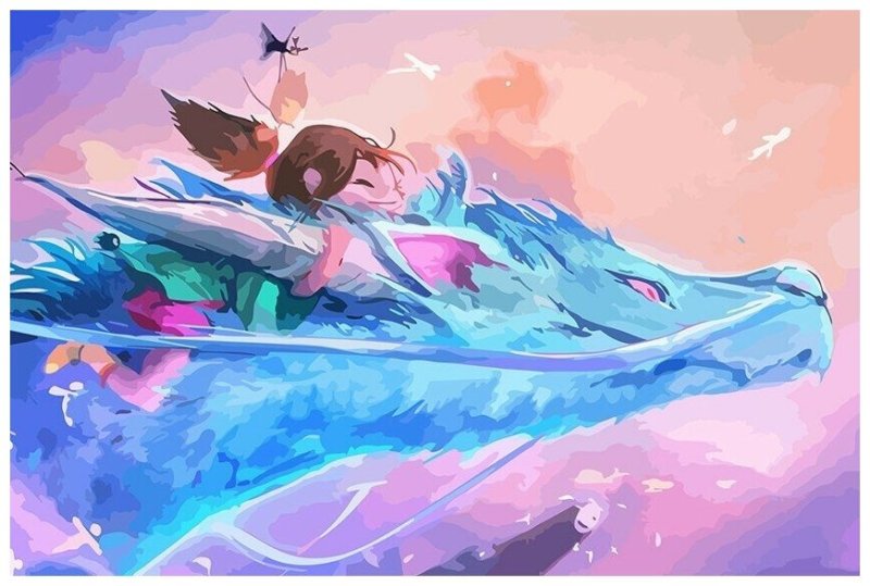 Хаку Унесенные призраками дракон