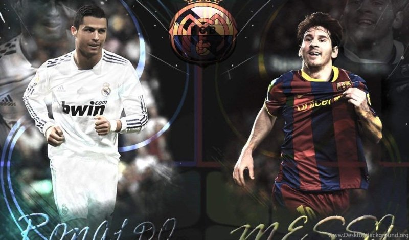 Лионель Месси и Криштиану Роналду