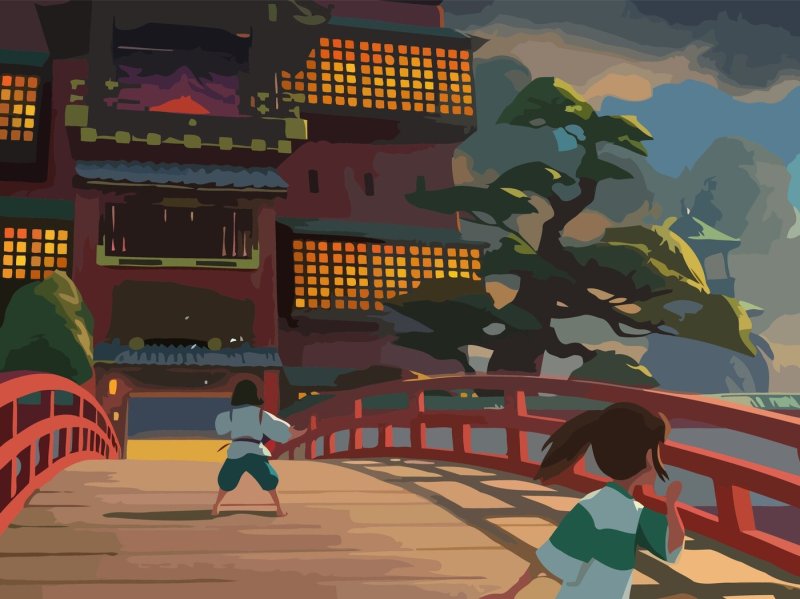 Хаяо Миядзаки Унесенные призраками призрак