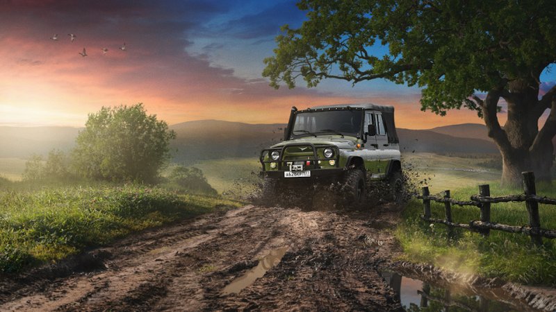 УАЗ 469 оффроад