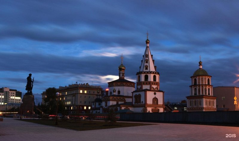 Ночной Иркутск