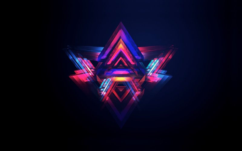 Абстракция треугольники