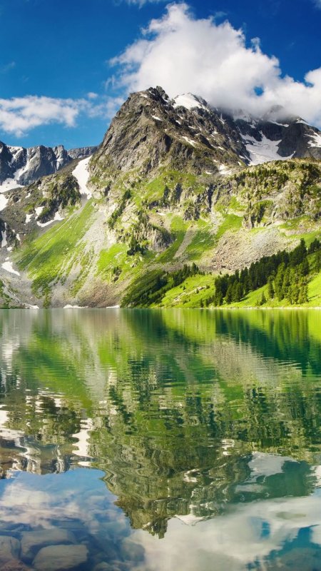 Озеро в горах